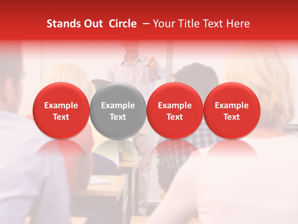 Tutor People Mixed PowerPoint Template