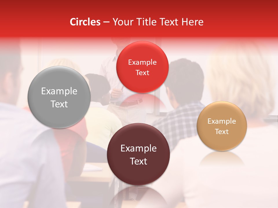 Tutor People Mixed PowerPoint Template