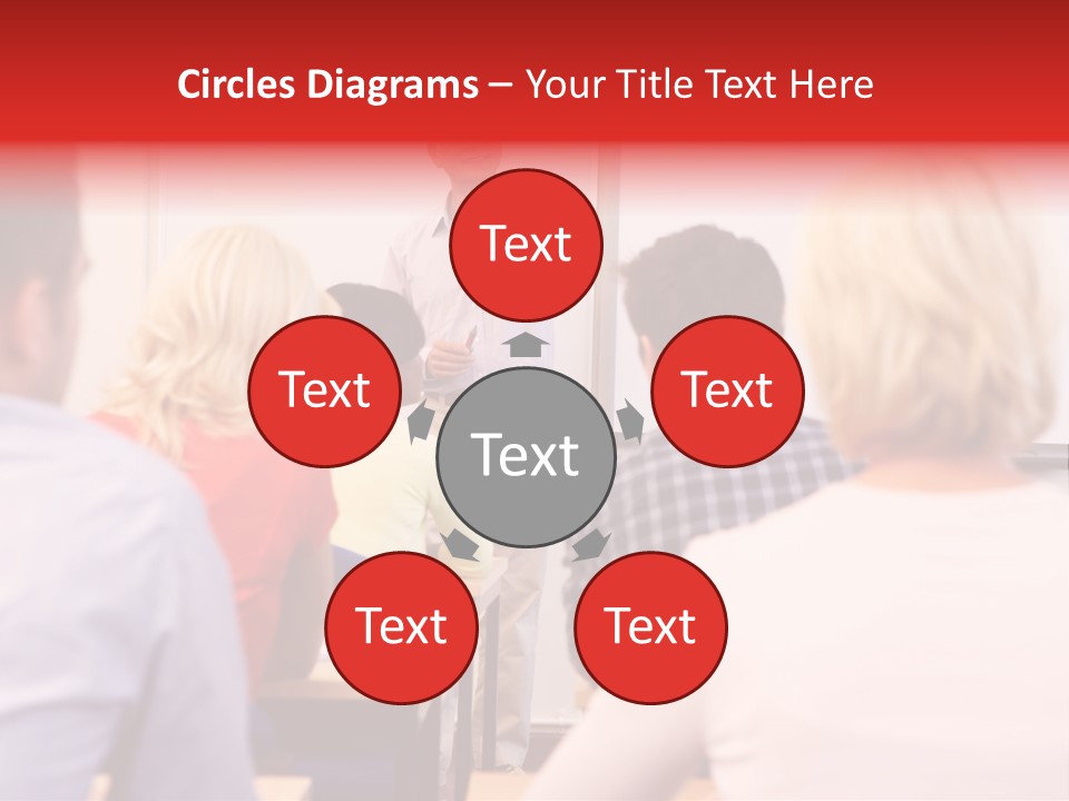 Tutor People Mixed PowerPoint Template