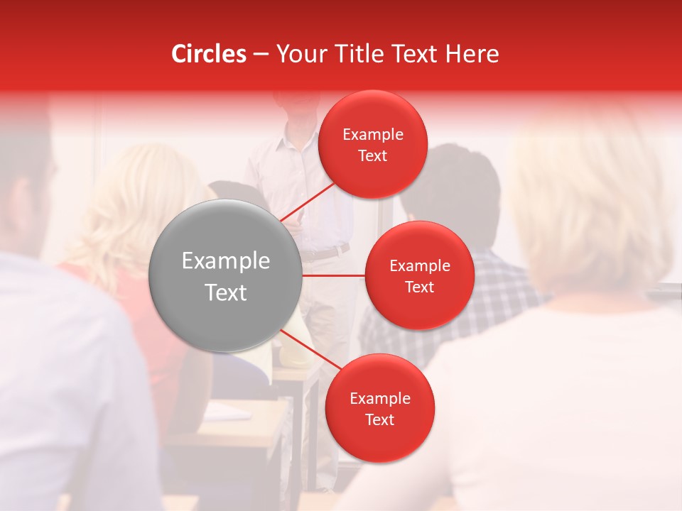 Tutor People Mixed PowerPoint Template