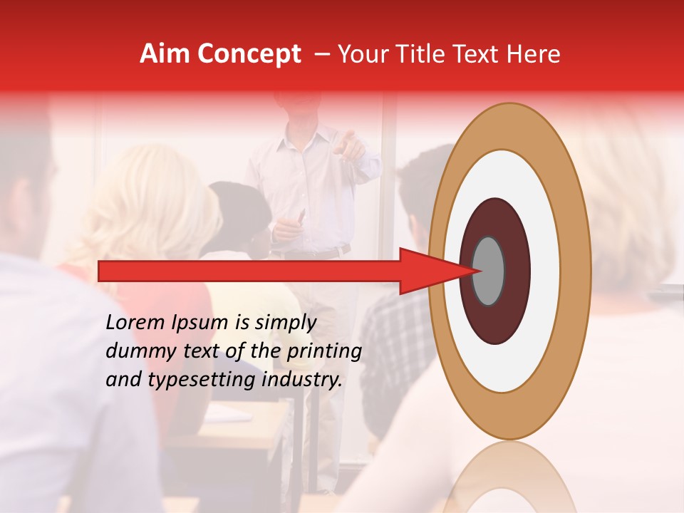 Tutor People Mixed PowerPoint Template