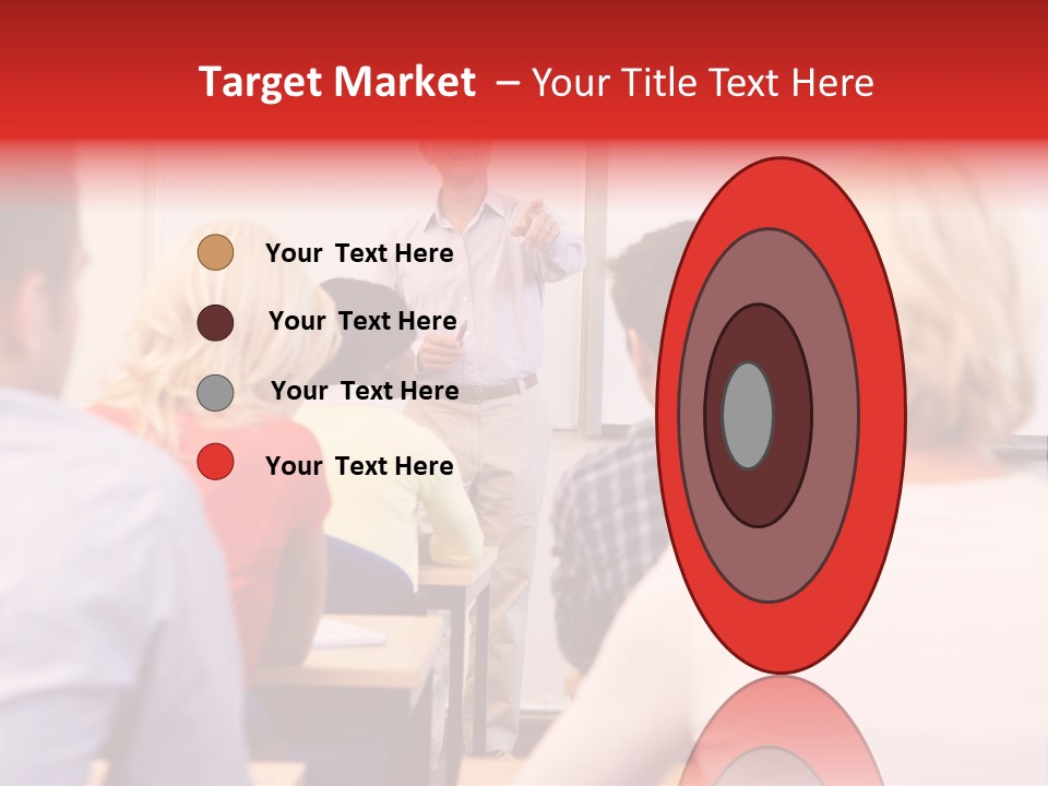 Tutor People Mixed PowerPoint Template