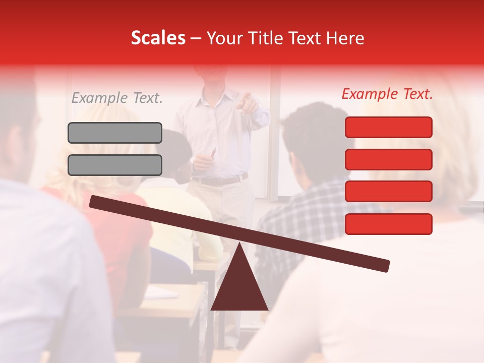 Tutor People Mixed PowerPoint Template