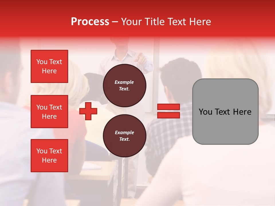 Tutor People Mixed PowerPoint Template