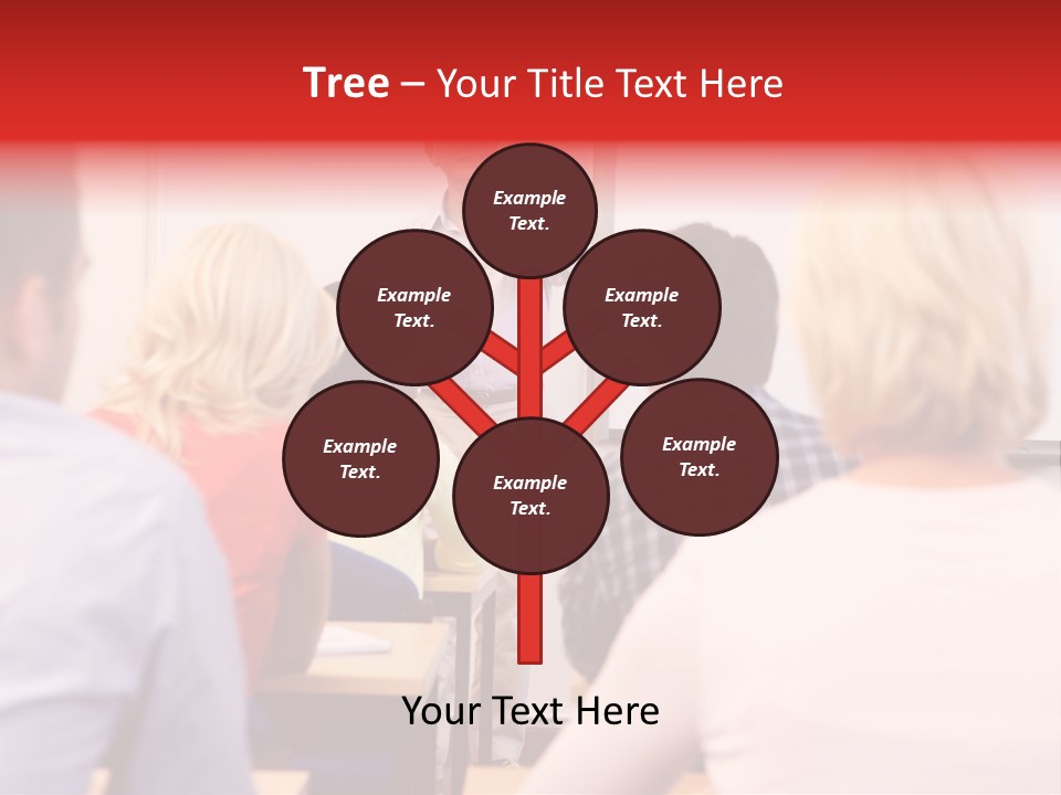 Tutor People Mixed PowerPoint Template