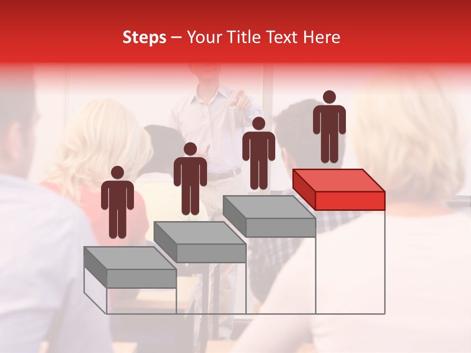 Tutor People Mixed PowerPoint Template