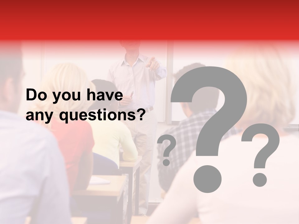 Tutor People Mixed PowerPoint Template