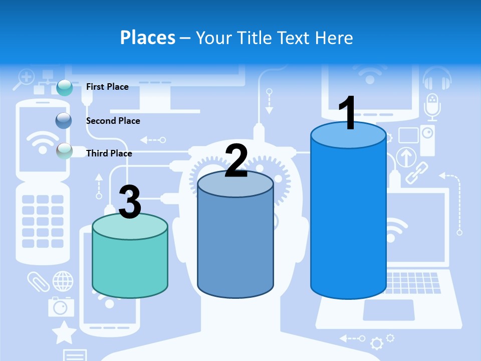 Gear Concept People PowerPoint Template