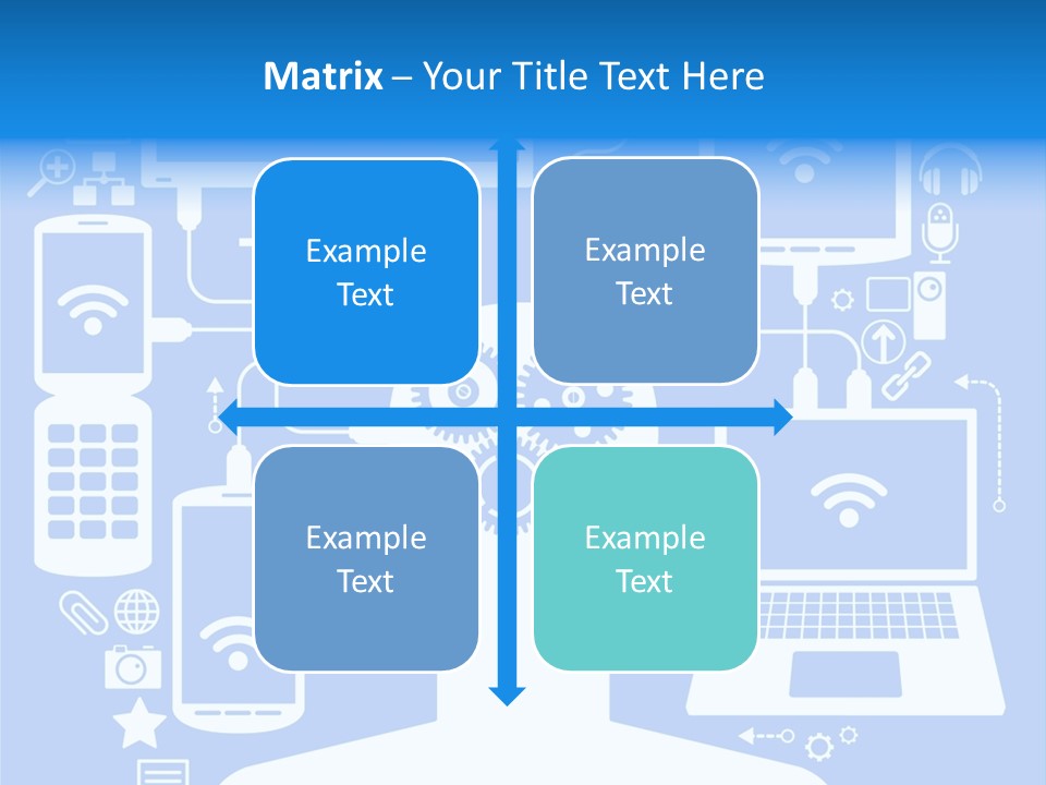 Gear Concept People PowerPoint Template