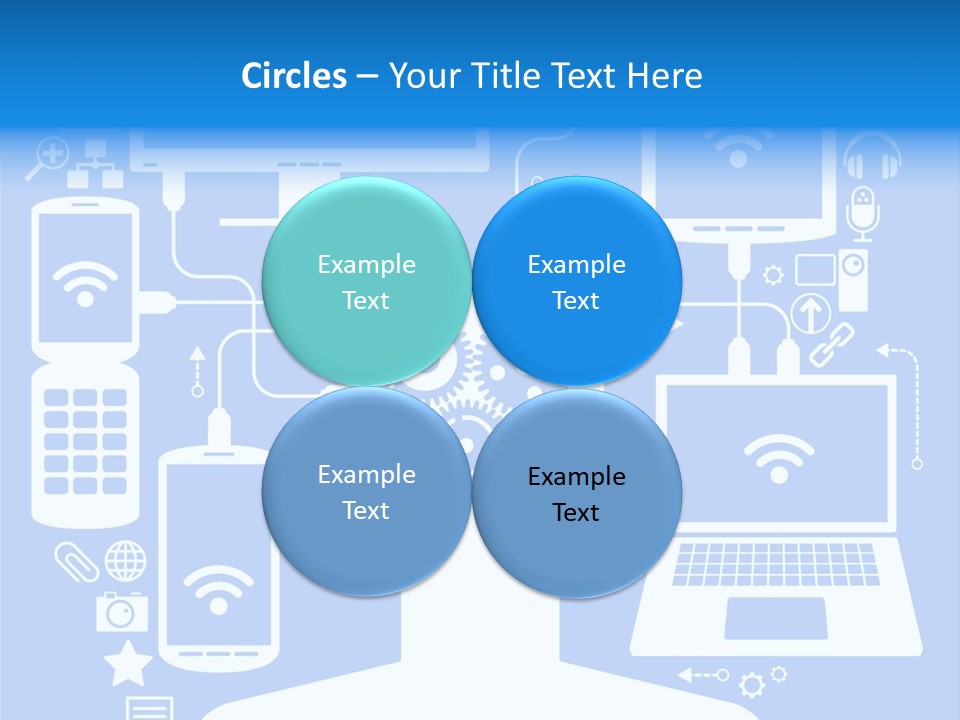 Gear Concept People PowerPoint Template