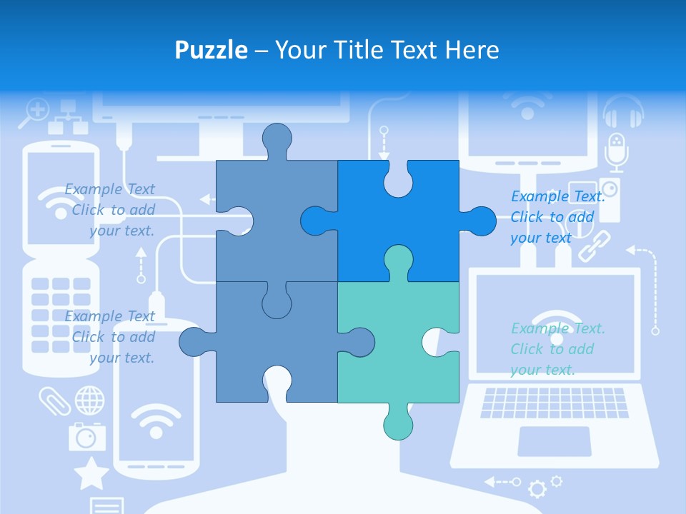 Gear Concept People PowerPoint Template