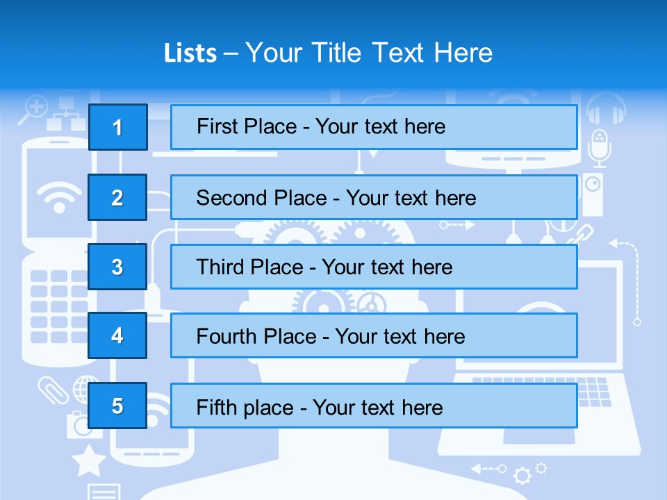 Gear Concept People PowerPoint Template