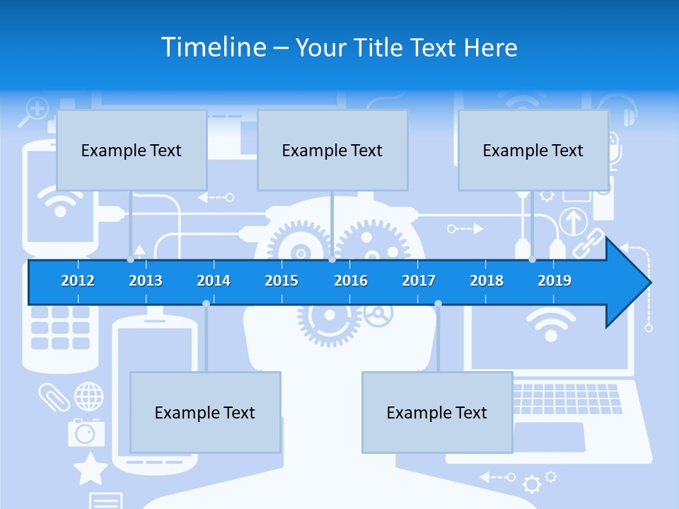 Gear Concept People PowerPoint Template