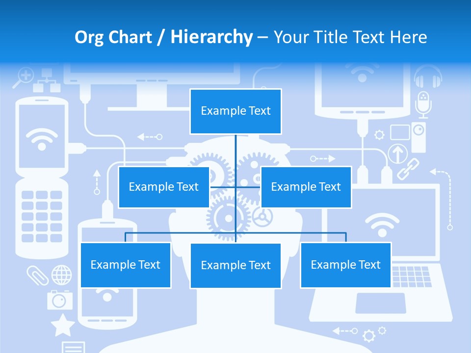 Gear Concept People PowerPoint Template