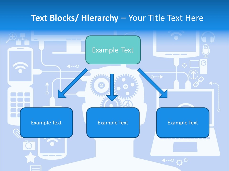 Gear Concept People PowerPoint Template