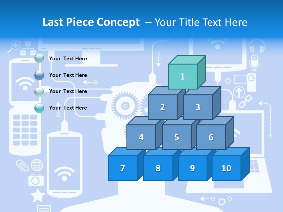Gear Concept People PowerPoint Template