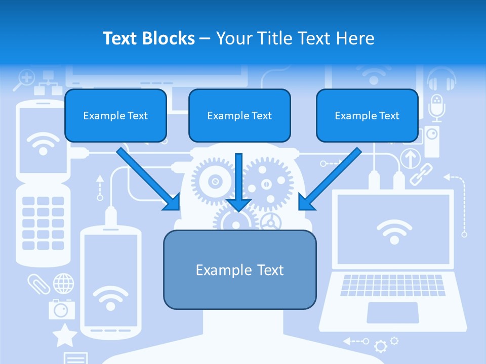Gear Concept People PowerPoint Template