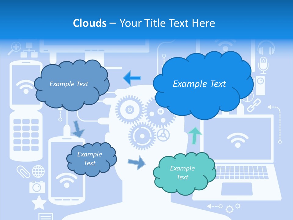 Gear Concept People PowerPoint Template