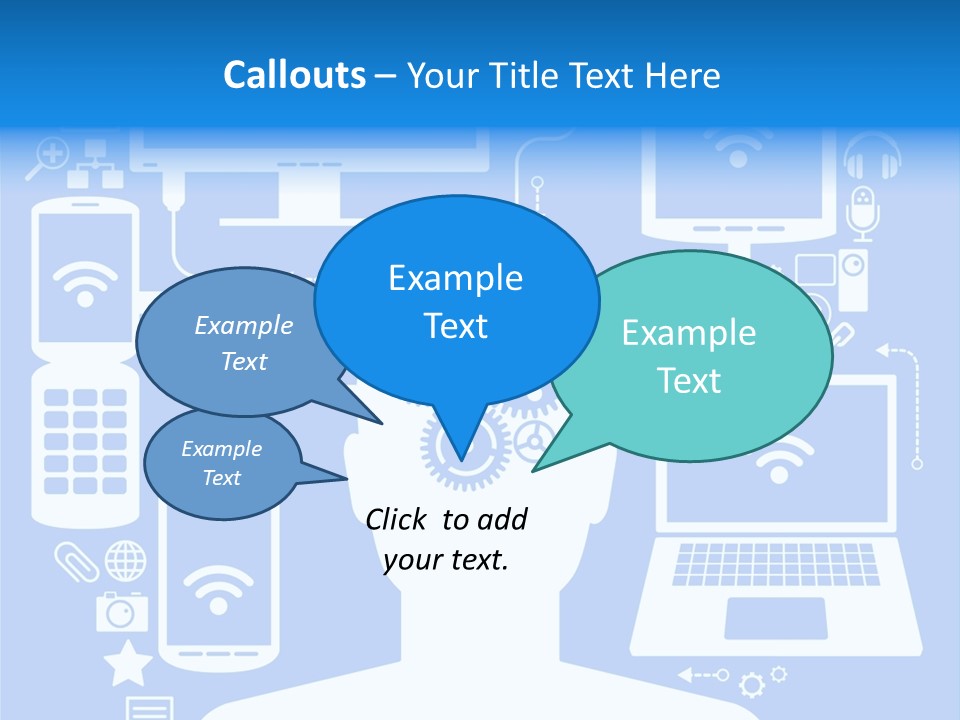 Gear Concept People PowerPoint Template