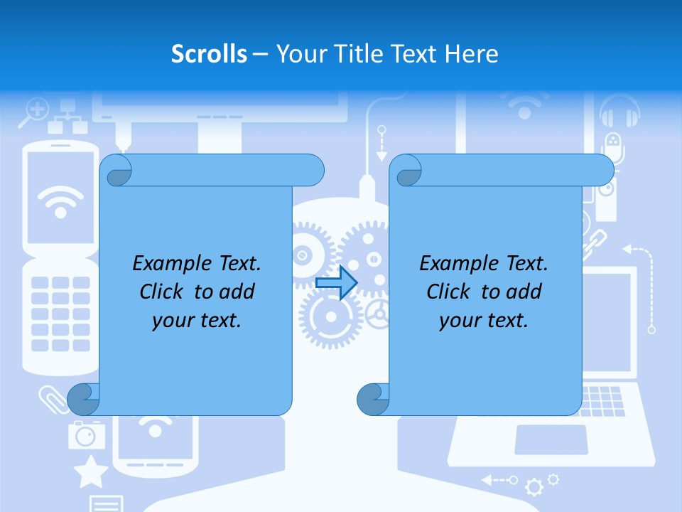 Gear Concept People PowerPoint Template