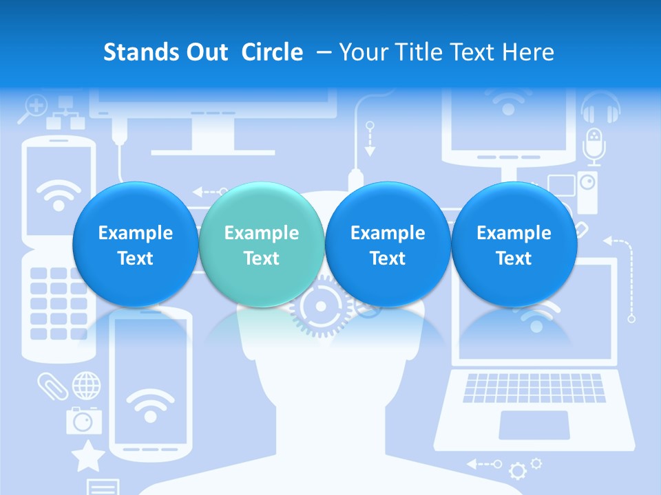 Gear Concept People PowerPoint Template