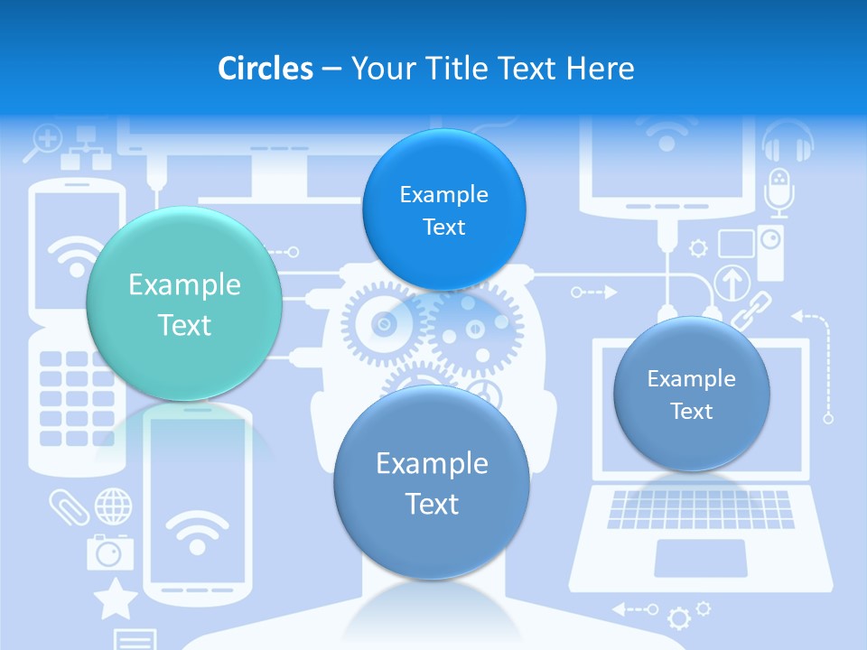 Gear Concept People PowerPoint Template