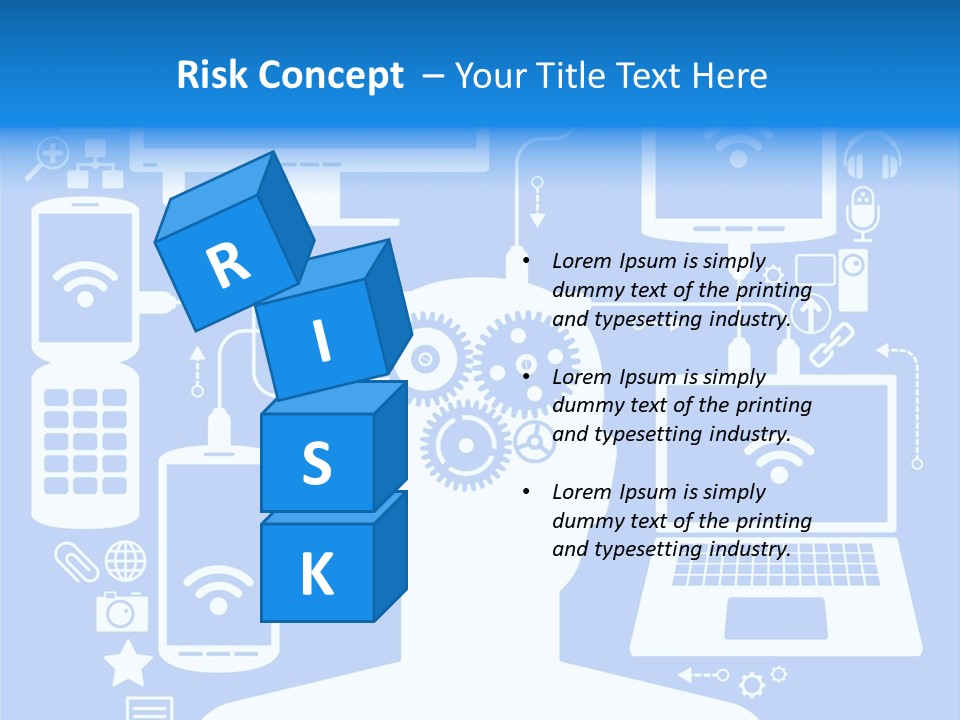 Gear Concept People PowerPoint Template