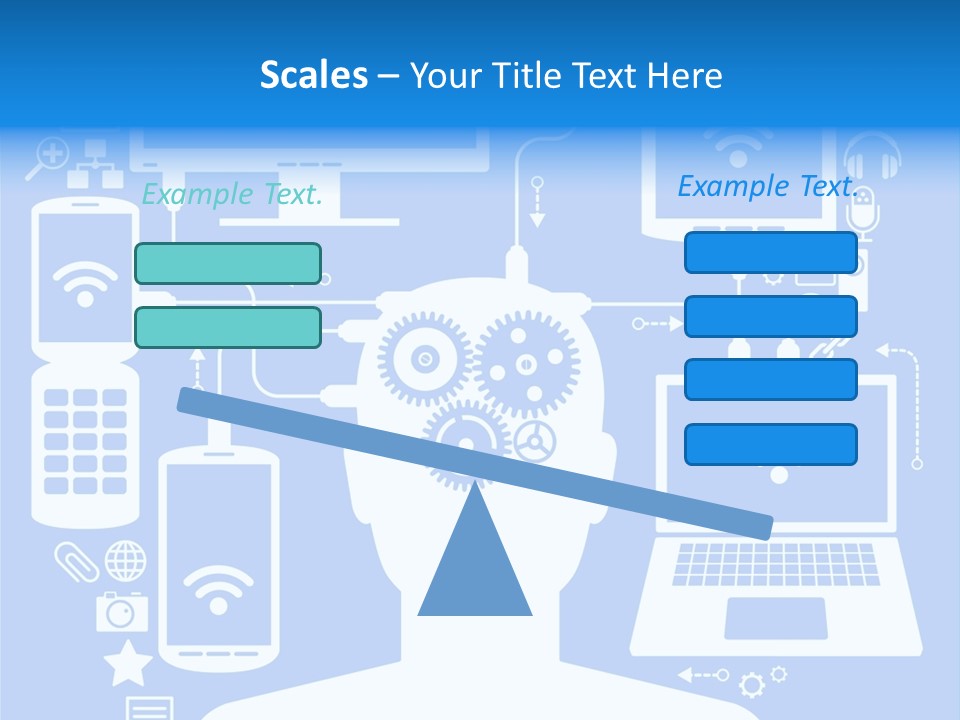Gear Concept People PowerPoint Template