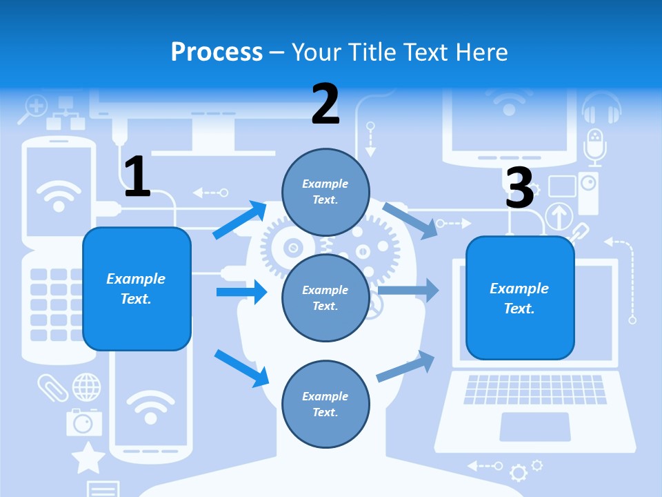 Gear Concept People PowerPoint Template
