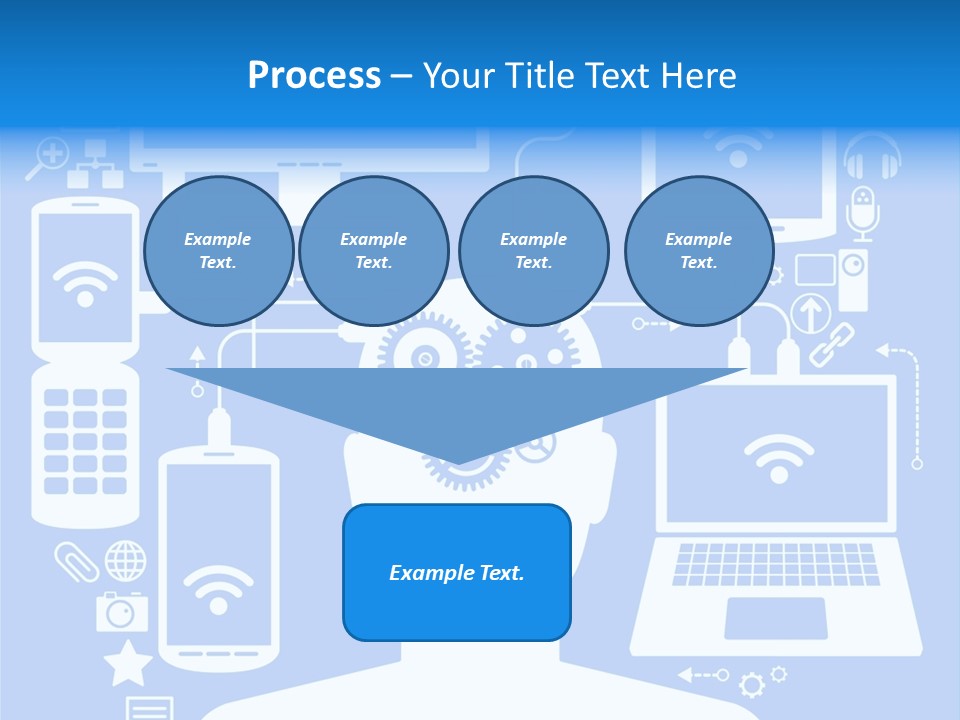 Gear Concept People PowerPoint Template