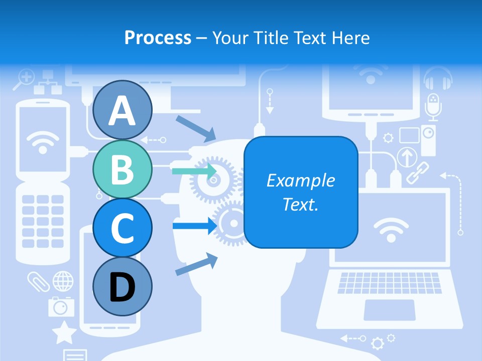 Gear Concept People PowerPoint Template