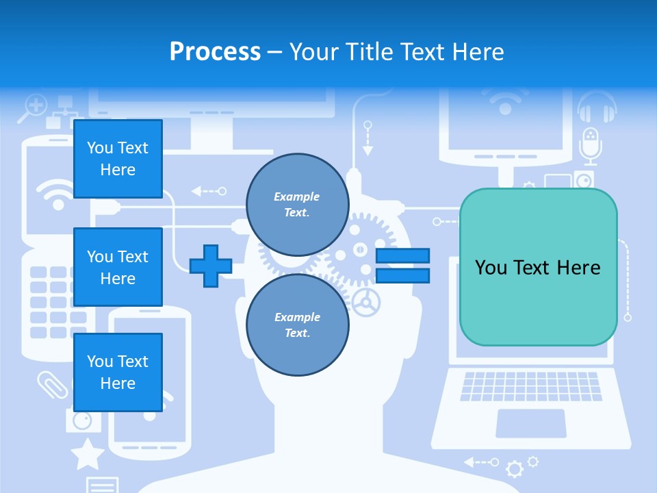 Gear Concept People PowerPoint Template