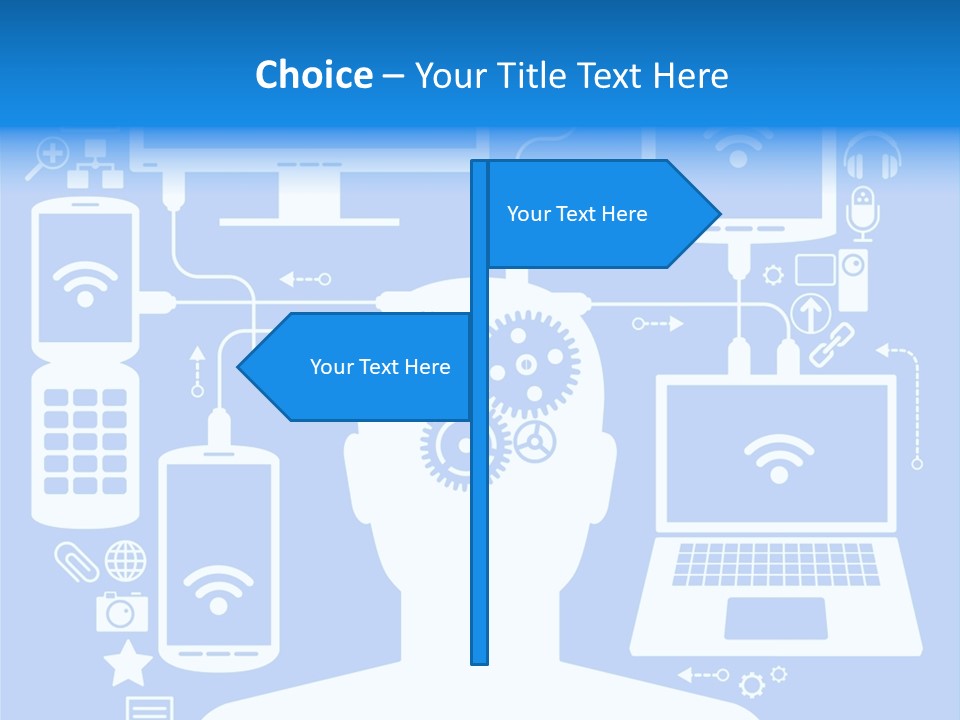 Gear Concept People PowerPoint Template