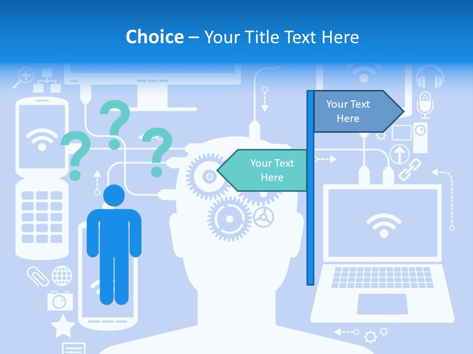 Gear Concept People PowerPoint Template
