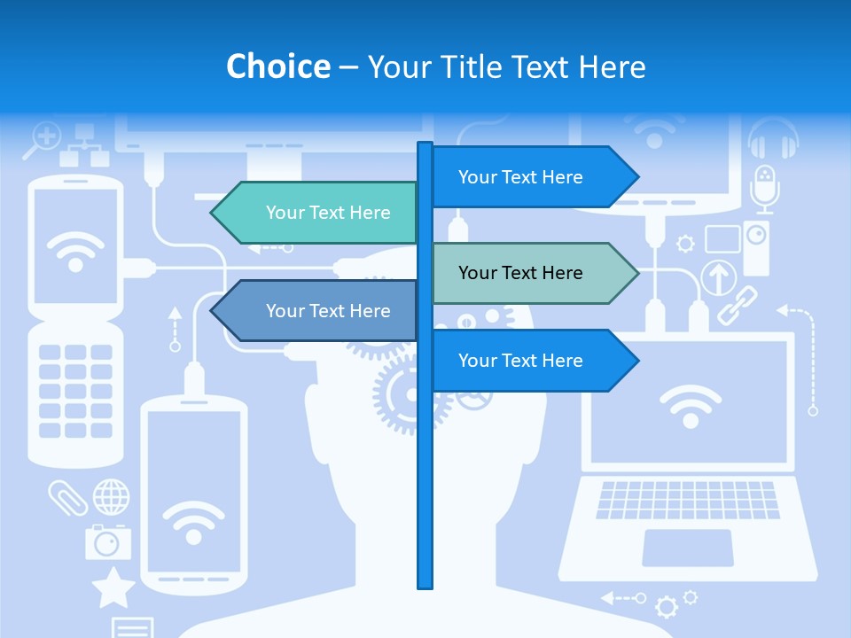 Gear Concept People PowerPoint Template
