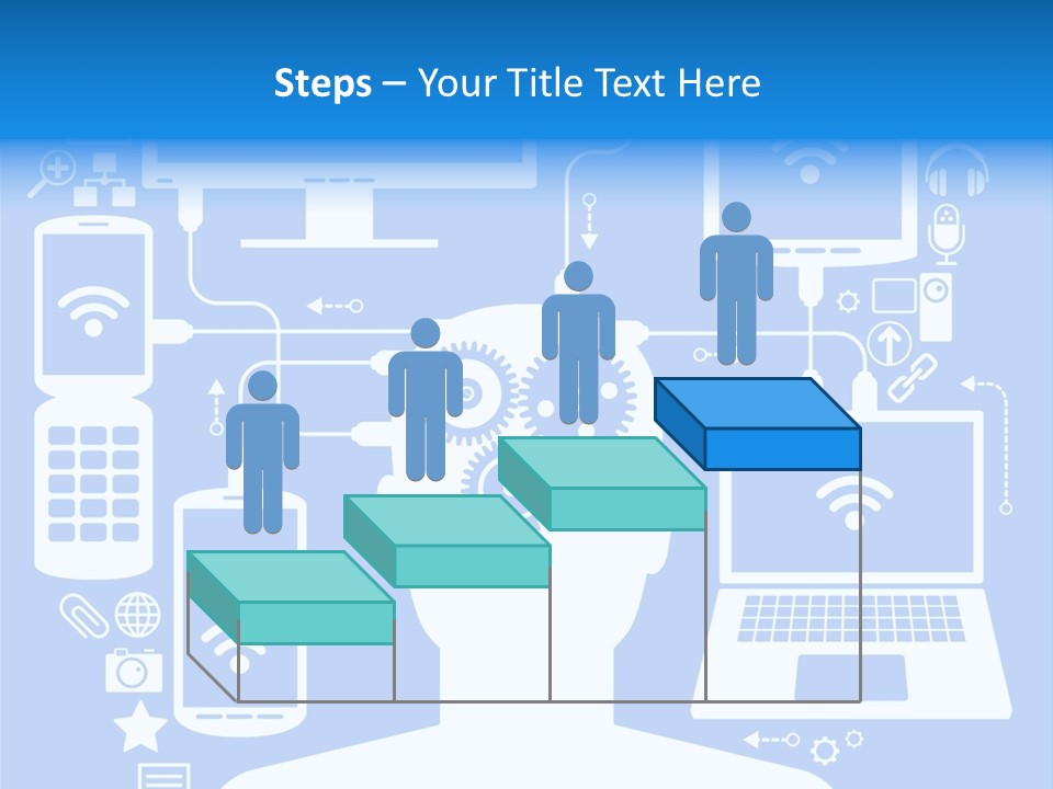 Gear Concept People PowerPoint Template