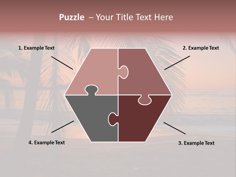 Art Cityscape Gray PowerPoint Template