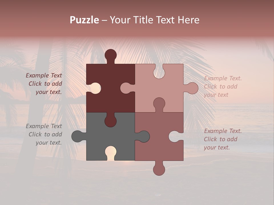 Art Cityscape Gray PowerPoint Template