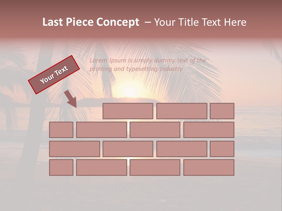 Art Cityscape Gray PowerPoint Template