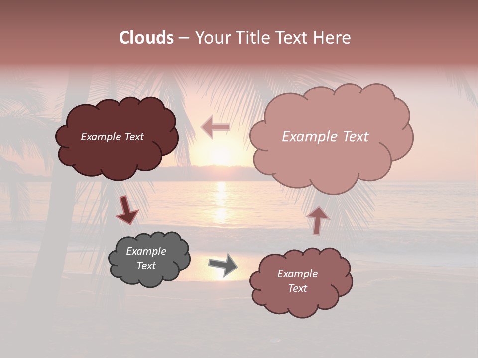 Art Cityscape Gray PowerPoint Template