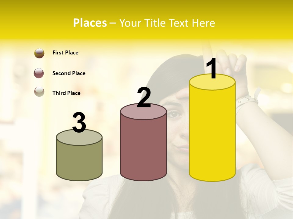 Conceptual Arm Index PowerPoint Template