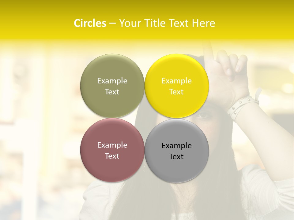 Conceptual Arm Index PowerPoint Template