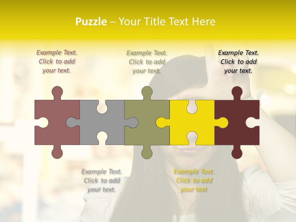 Conceptual Arm Index PowerPoint Template