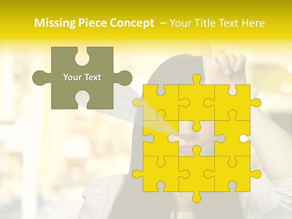 Conceptual Arm Index PowerPoint Template