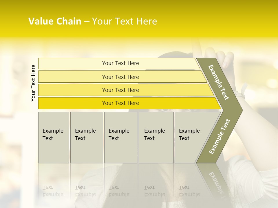Conceptual Arm Index PowerPoint Template