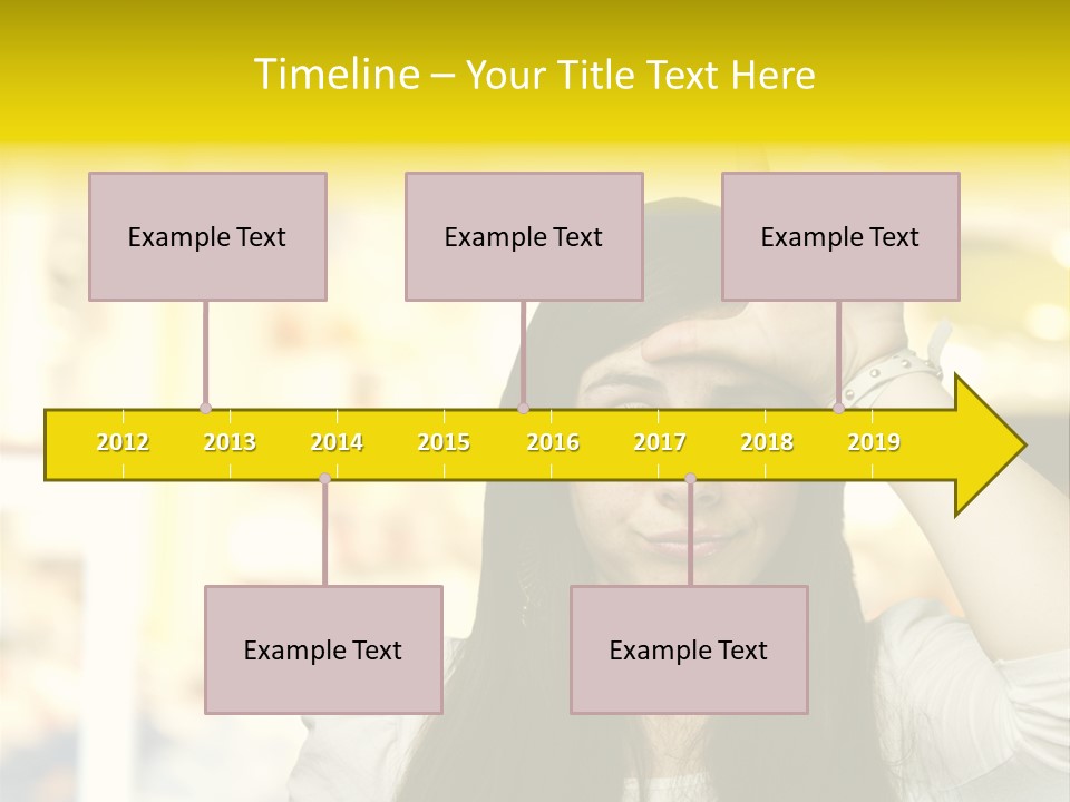 Conceptual Arm Index PowerPoint Template