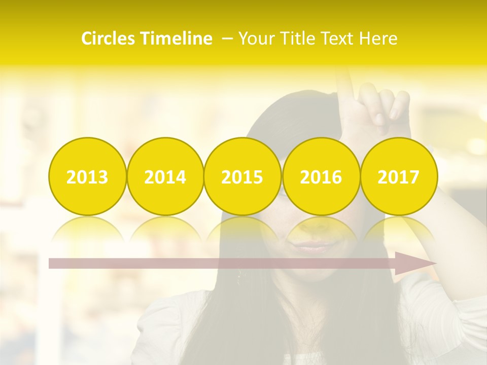 Conceptual Arm Index PowerPoint Template