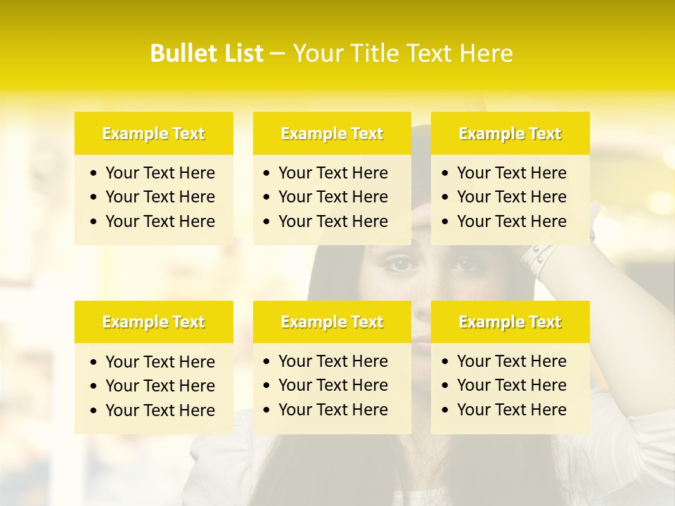 Conceptual Arm Index PowerPoint Template