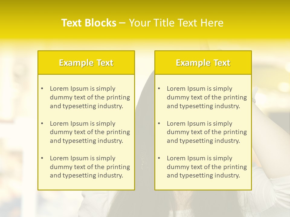 Conceptual Arm Index PowerPoint Template