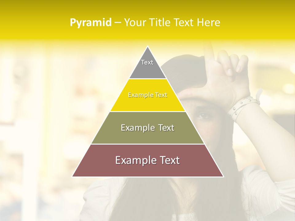 Conceptual Arm Index PowerPoint Template